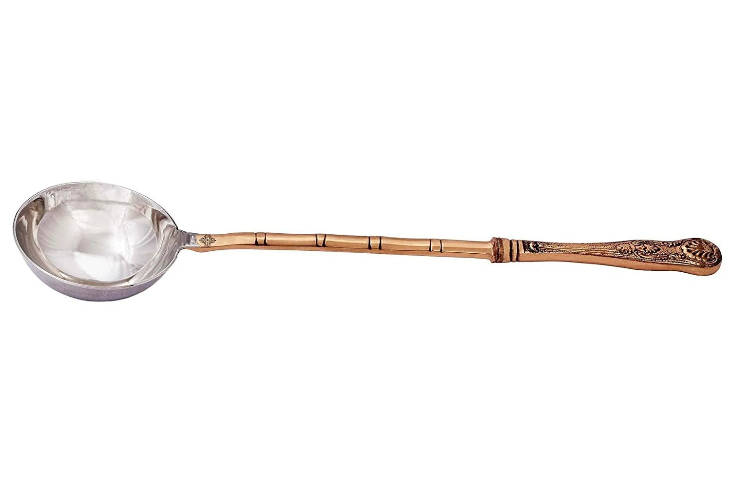 Handmade Steel Copper Ladle Spoon Serving Dishes Home Hotel Restaurant Tableware
