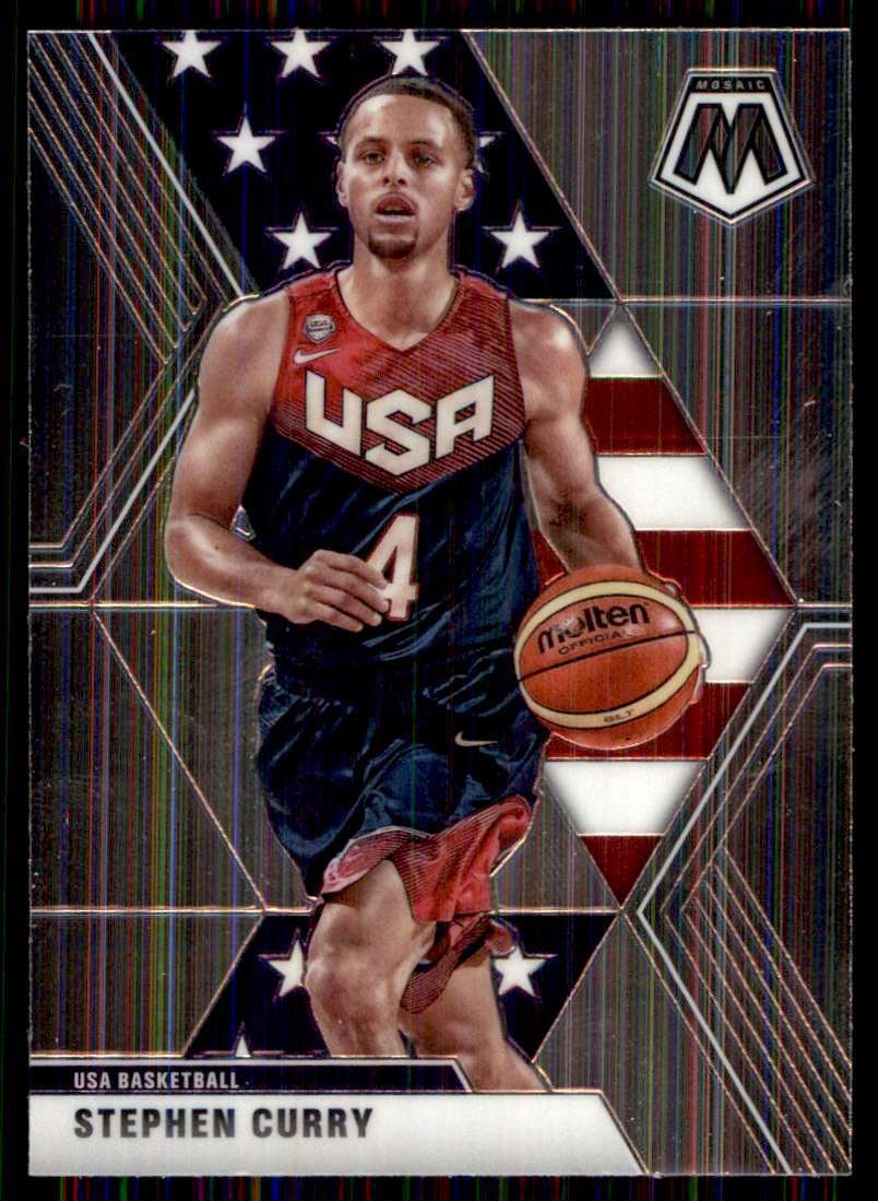 2019-20 Panini Mosaic stephen Curry #260 | eBay