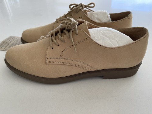ROCKPORT Women's Size 8 Leather Wheat Casual Oxford Lace Shoes New with Box - Picture 4 of 11
