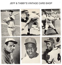 1983 Baseball Card News Promo RUTH,KOFAX,AARON,WILLIAMS, SEE DROP DOWN MENU