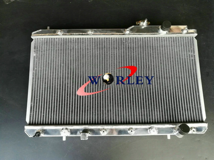 Radiador de aluminio para Honda CRV CR-V 2,0 L L4 1997 1998 1999 2000 2001 automático Foto 3 de 4