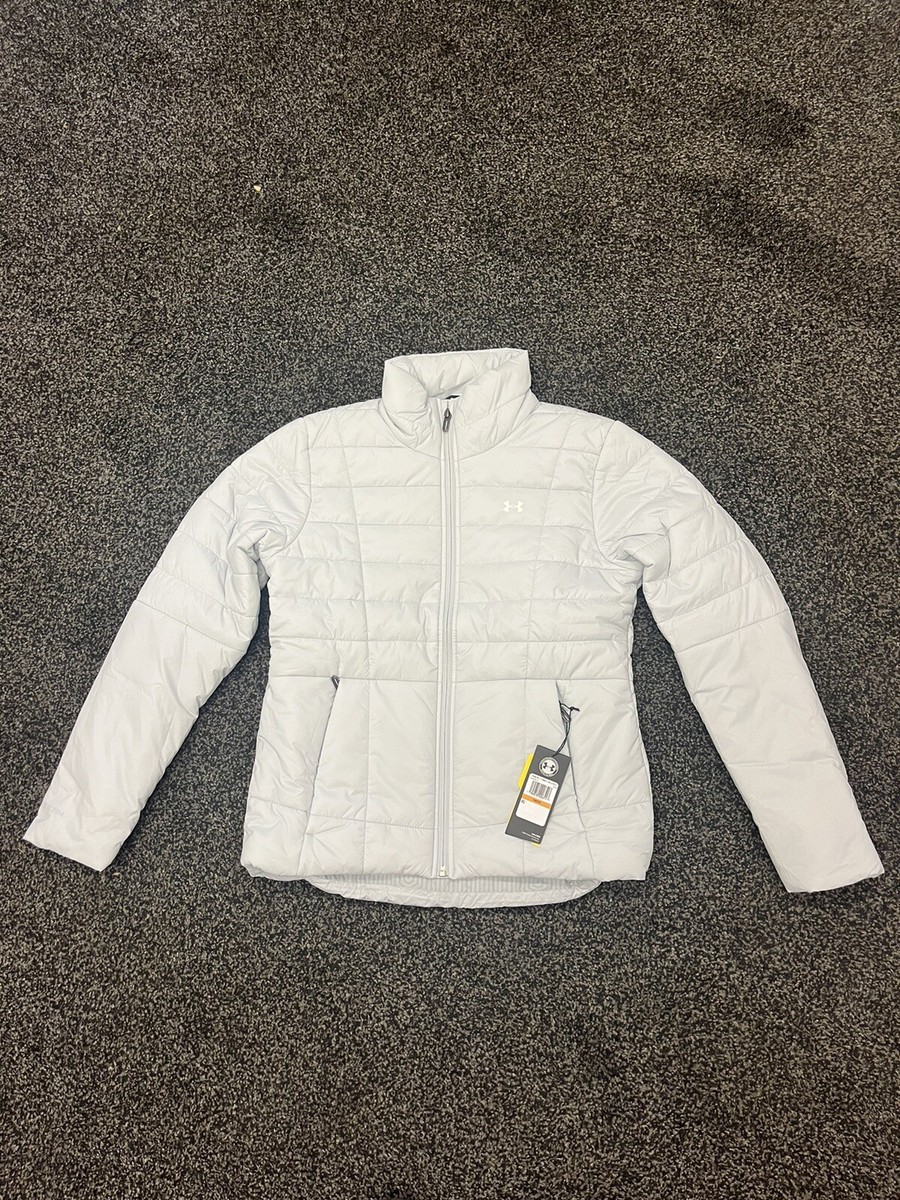Under Armour Insulated Jacket Halo Grey Womens Size Small BRAND