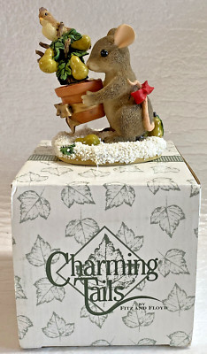 Charming Tails Special ed. ~ ON THE FIRST DAY CHRISTMAS Figure 98/210 ~ NIB