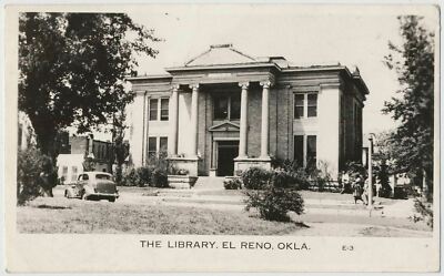 The Library, El Reno, Oklahoma RPPC | eBay