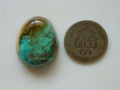 Gem Quality Natural Nevada Stone mountain turquoise  cabochon