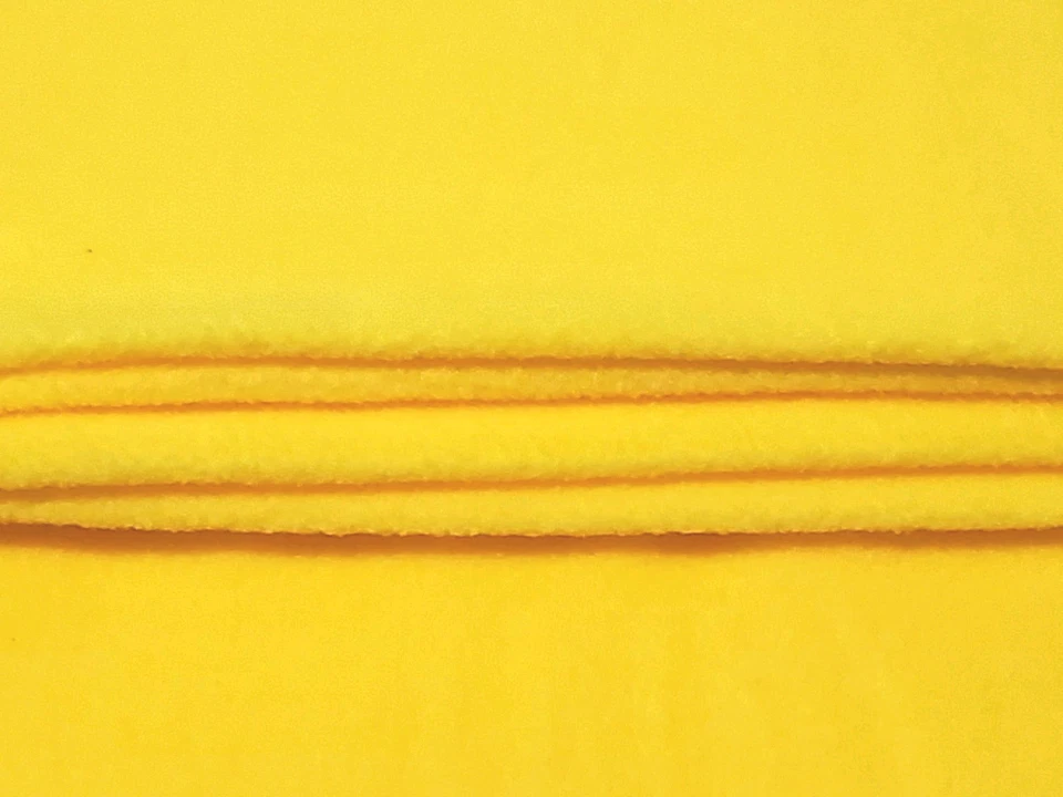 Manta de bebé pollito de Pascua 71"x 72" con remanente amarillo sol plátano tela polar Foto 4 de 4