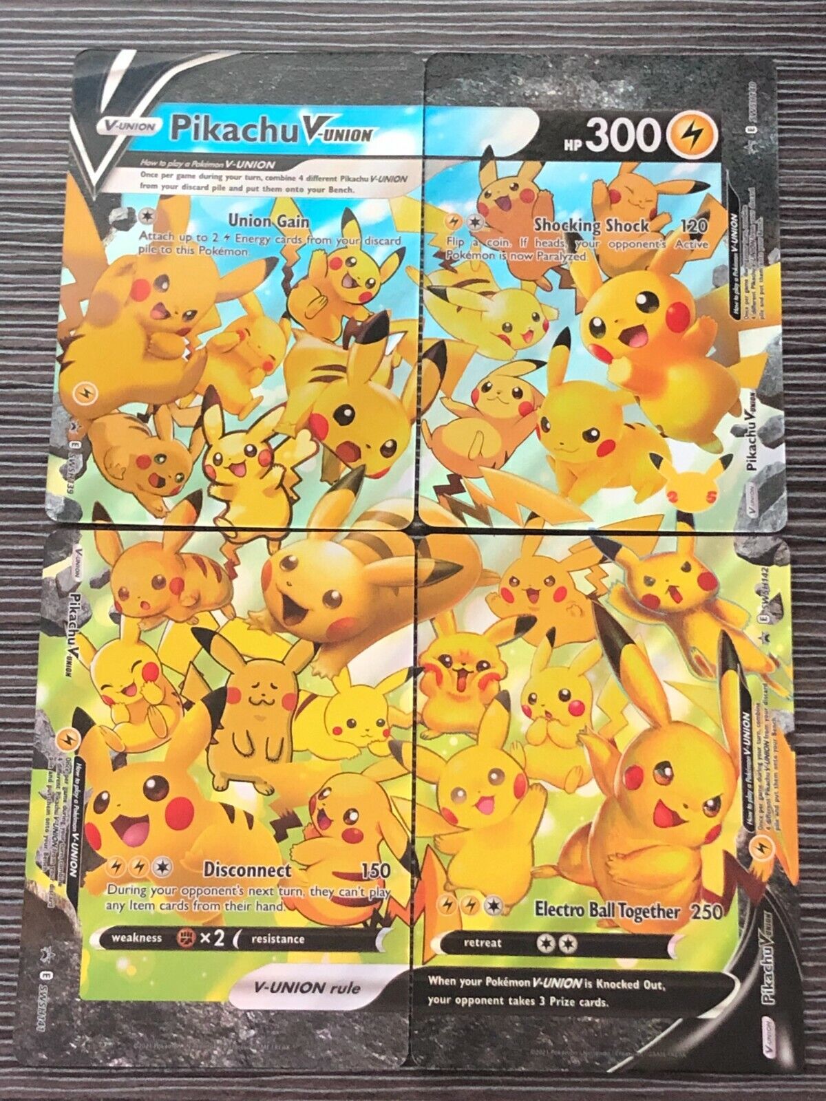 Pikachu V-UNION PR-SW SWSH142