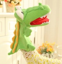 Crocodile Hand Puppet 13 Inch Stuffed Animal Plush Toys Toddler Doll Kids Gifts