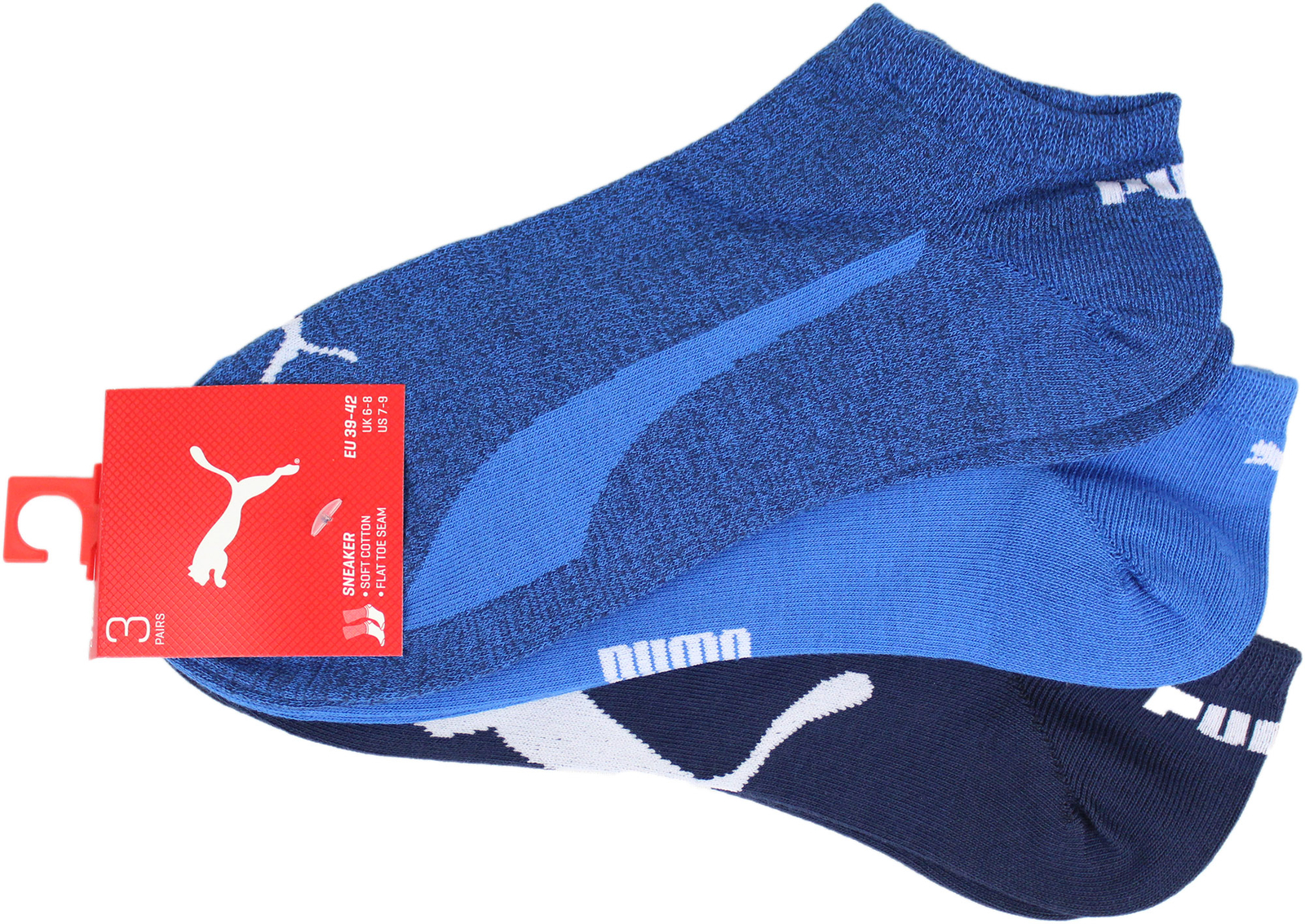 6-12 Paar Damen Herren Puma Sneaker Socken Sneakersocken Füsslinge Kurzsocken
