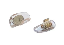 Giorgio Armani Nose Pads For Sunglasses Eyeglasses PUSH IN Standard Size Genuine