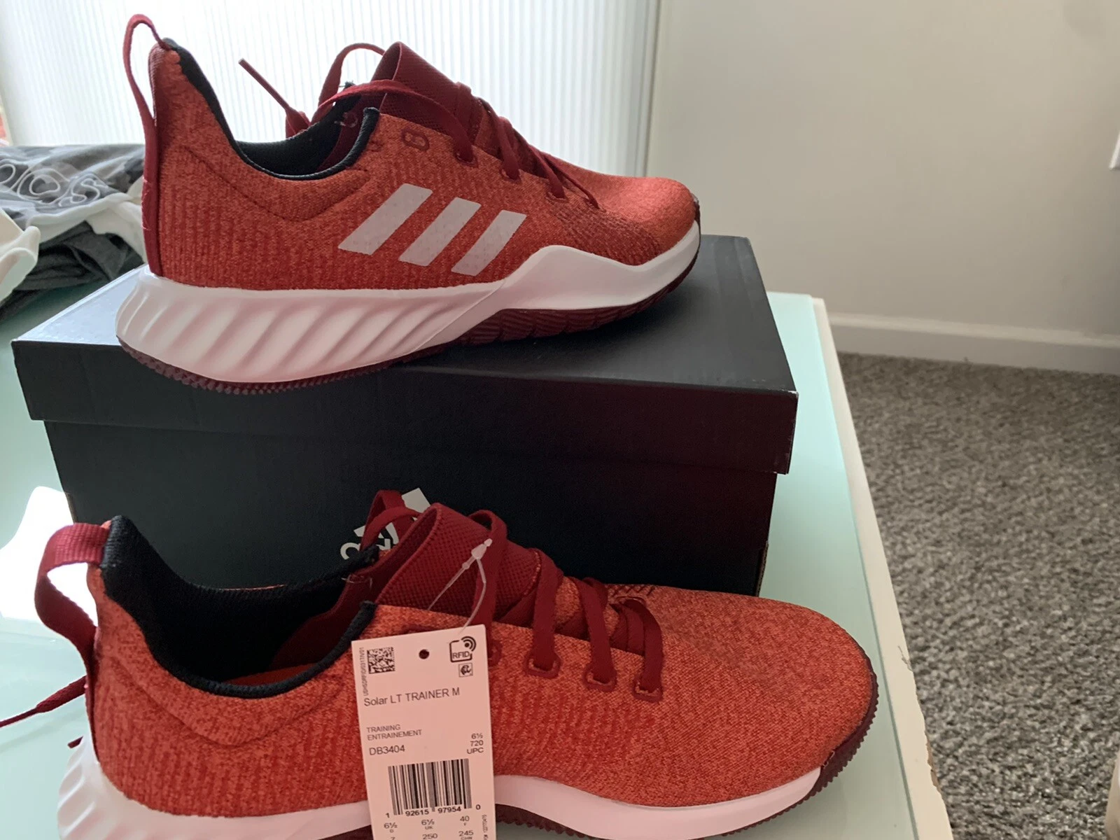 Sneakers Adidas Solar LT Trainer da uomo taglia 71 2 # DB3404 allenamento allenamento