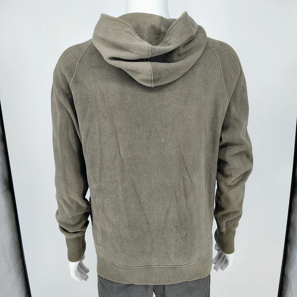 Dolce & Gabbana Faded Olive Green Hooded Button Cardigan (IT Size 44 US 34) - Image 2 of 4