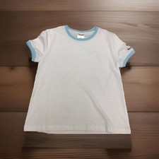 Girl Scout Uniforms White Shirt Blue Trim Size Medium 10-12 Girls Logo, Brownies