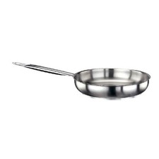 World Cuisine 1101424 Series 1000 9 1/2 in Stainless Steel Fry Pan