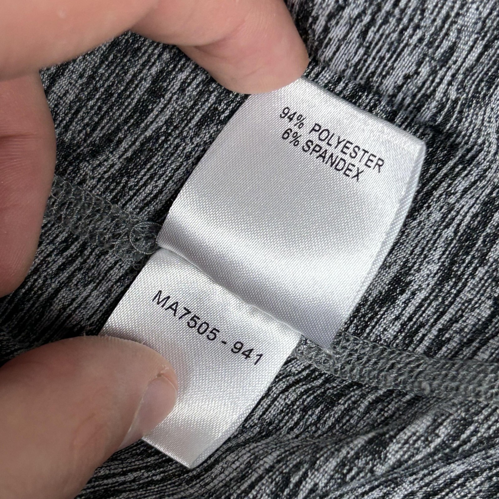 Masters Tech Active Pullover Mens Medium Gray Qua… - image 10