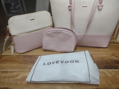 NEW LOVEVOOK SET OF THREE HANDBAG WOMENS