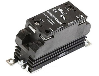 Woonyoung WYMH1C25Z4 Solid State Relay SSR 25A INPUT DC32V Out AC440V 105x36mm