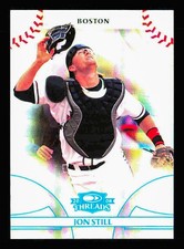 2008 Donruss Threads #62 Jon Still /25 Signatures Platinum Boston Red Sox