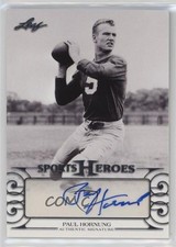 2016 Leaf Sports Heroes Paul Hornung #BA-PH1 Auto HOF rf2