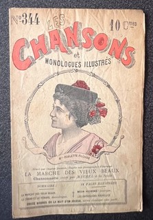 Les chansons et Monologues illustrés N° 344 Années 1900