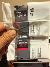 Brother Genuine LC401M XL High Yield Magenta Inkjet Cartridge 2-Pack