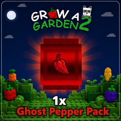 1x GHOST PEPPER PACK Grow a Garden 2 | - GÜNSTIGSTES AUF EBAY