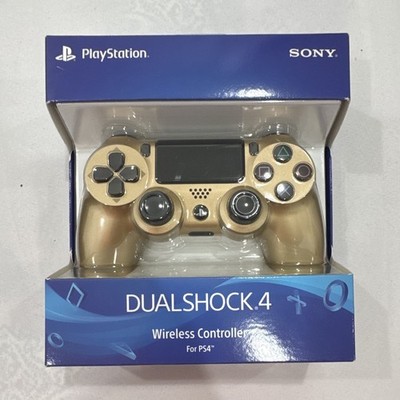 Sony DualShock 4 Wireless PS4 Controller Gold Touchpad Speaker Headset Jack
