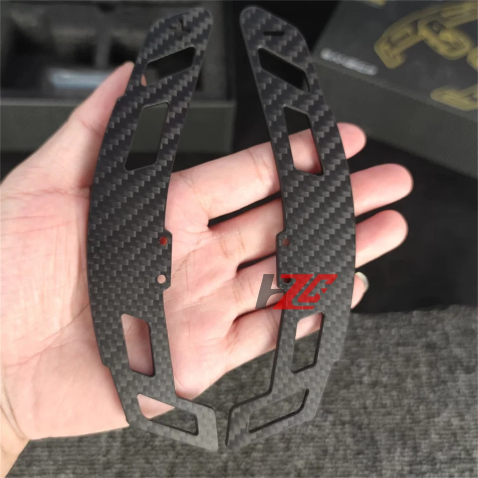 Magnetic Shift Paddles for 2018-2024 All Mercedes Benz Black Carbon Fiber - Image 2 of 4