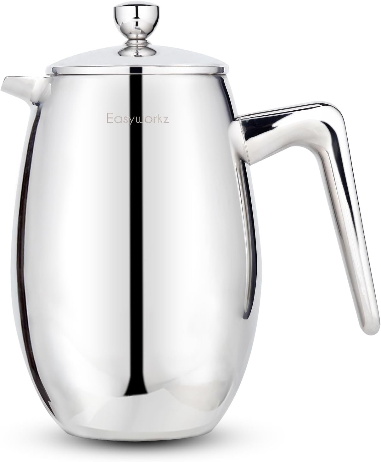 23 Oz Double Wall Insulated Thermal Coffee Maker,304 Stainle