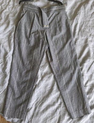 Women Brunello Cucinelli Trousers Grey Wool 36 / S #69LD