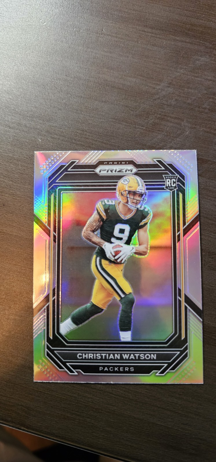 2022 Panini Prizm - Rookies Christian Watson #314 Silver Prizm (RC)