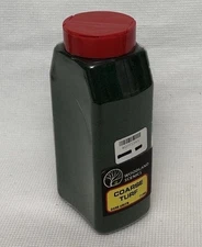 WOODLANDS SCENICS - #T1365  Course Turf - Dark Green - 32oz Shaker