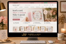 Greeting Card Store Website Design & Setup - Online Business - Free Hosting SSL