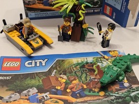 LEGO CITY: 60157 Jungle Starter Set. As Is In Photo. Adult Collection 