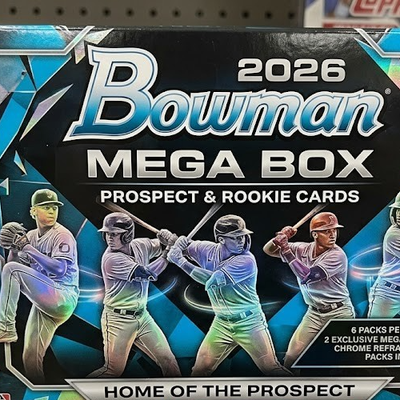 #ad 2026 Bowman Chrome MOJO MEGA BOX Prospects amp; Base Save up to 45% off each $6.99