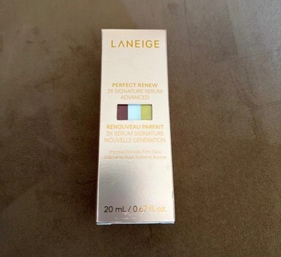 Laneige Perfect Renew 3X Signature Serum Advanced - New In Box - 20 ml