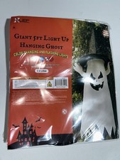 Halloween Hanging 5ft Light Up Ghost Color Changing And Light Up