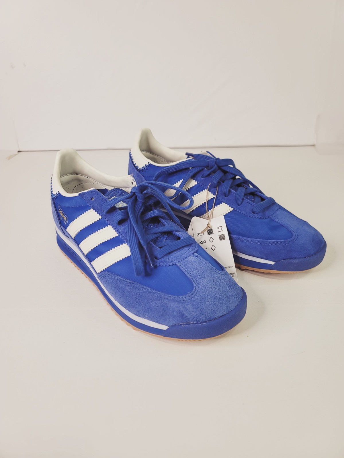 adidas SL72 J Youth Sneakers JI2007 Blue/Clear Sky/Off White Retro Runner Shoes