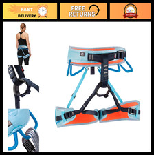 Lightweight Climbing Harness for Men & Women - Adjustable, Comfortable Fit