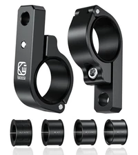 2 PCS Light Bar Mounts, Aluminium Alloy LED Light Mounting Brackets, Sturdy R...