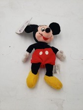 7" Mini Bean Bag Mickey Mouse From the Disney Store