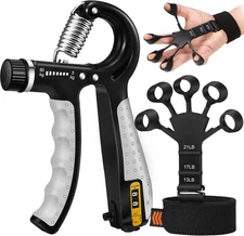 Grip Strength Trainer, Hand Grip Strengthener, Forearm Strengthener, Hand Exerci