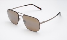 Maui Jim Shark's Cove Satin Sepia / HCL Bronze Polarized Lenses H605-01 NEW