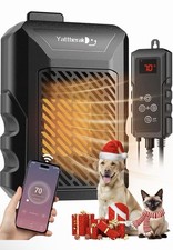 Dog House Heater,Pet House Heater with APP Remote Thermostat,41 F/113 F Adjustab