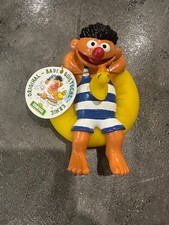 NEU * Sesamstraße Ernie Bade Quietsche Ernie Rarität 1990er