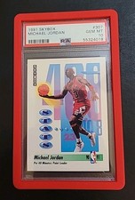 PSA 10 (1991-92) Skybox Michael Jordan #307 Chicago Bulls GEM