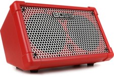Boss Cube Street II Battery-Powered Guitar Combo Amplifier, 10W, Red