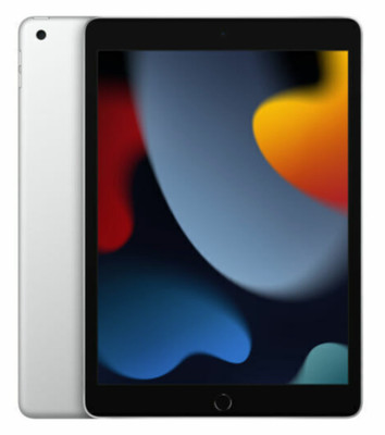 Apple iPad (9th Generation) 64 GB, Wi-Fi, 10.2 in - Silver - Acceptable