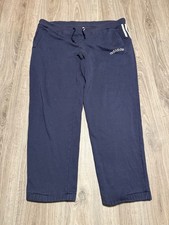 Vintage 80s ADIDAS Spell-Out Baggy Wide Leg SweatPants Men's Size M Loose Fit