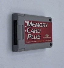 Nintendo 64 N64 Memory Card Plus Performance 4 Slots TESTED  WORKING Vintage